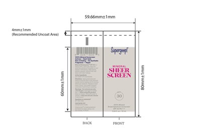 Mineral Sheerscreen Tube (Mineral Sheerscreen Spf 30  10ml Tube.)